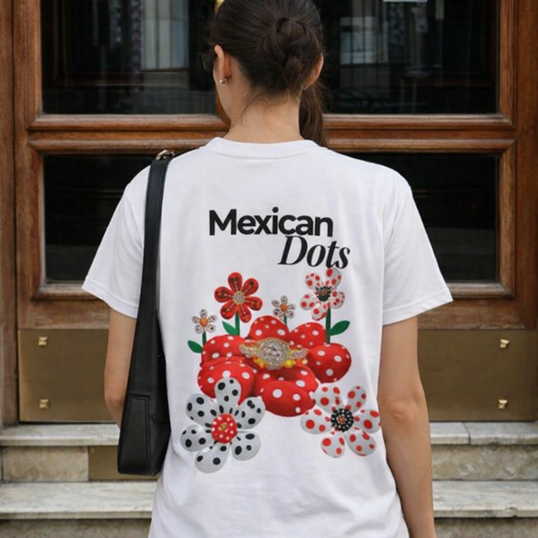 Playera Mexican Dots
