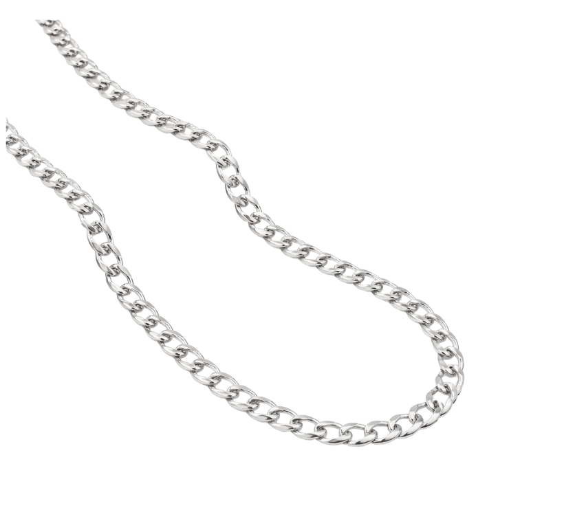 Cadena Barbada Plata 0.925